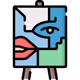 My personal abstract art corner by C.Gabisch