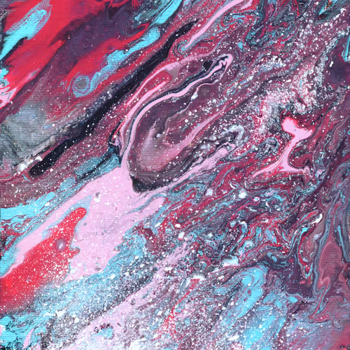 My crypto fluid art