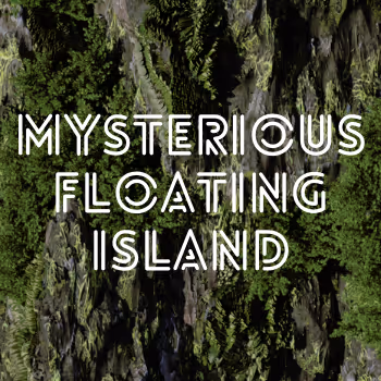 Mysterious Floating island