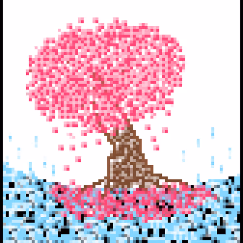 Mystery pixel sakura
