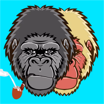 The Naughty Gorilla - old