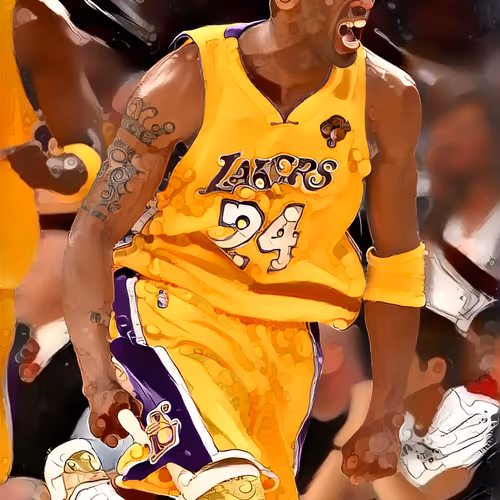 NBA Legends Recreated in Art