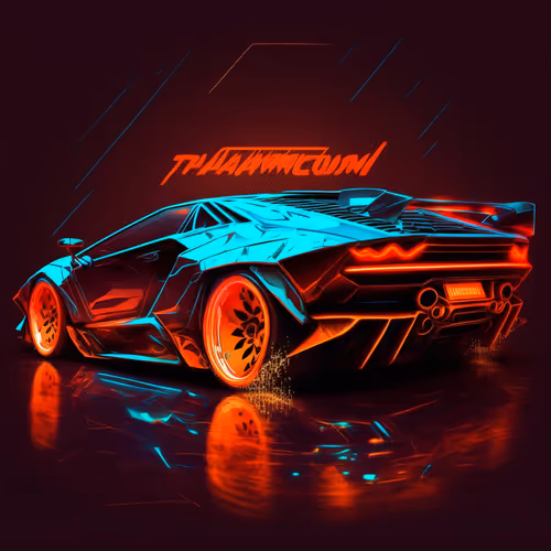 Neon Edition Lamborguini Exclusive editition 2023