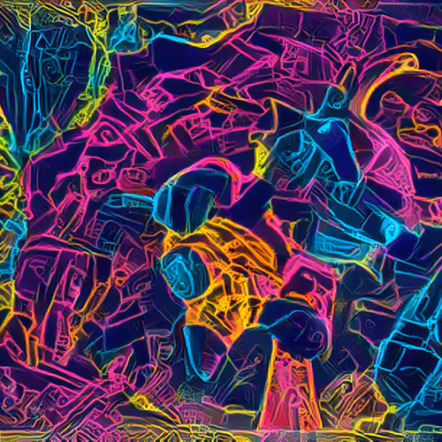 Neon Nft Art - old