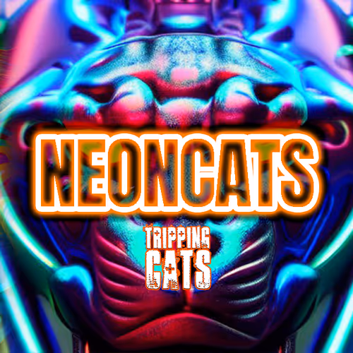 NEONCATS BY TRIPPINGCATS