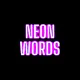 NeonWords