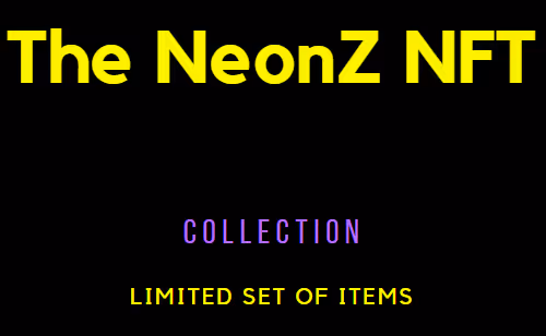 The NeonZ NFT Collection. Limited set of items