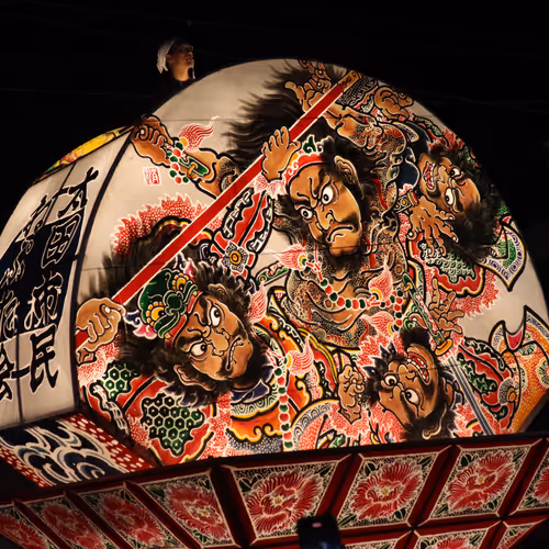 Neputa Festival 2023.  Ojima, Ota City, Gunma Japan