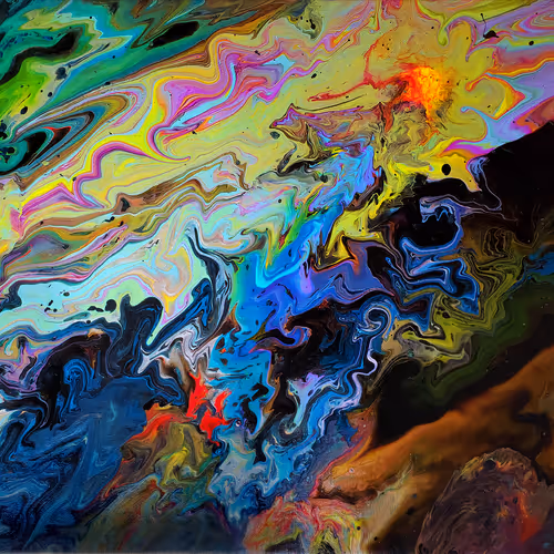 "Nes" Abstract Original Paintings