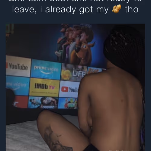 Netflix and chill but go home after the chill.