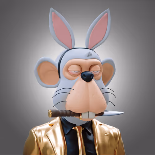 NFT B0RED Bunny - old