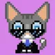 NFT cute pixel cat