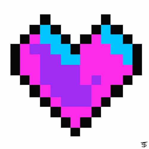 NFT HeartArtPixel_4K