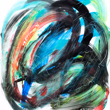 NFT+Original art by Anatoliy Menkiv