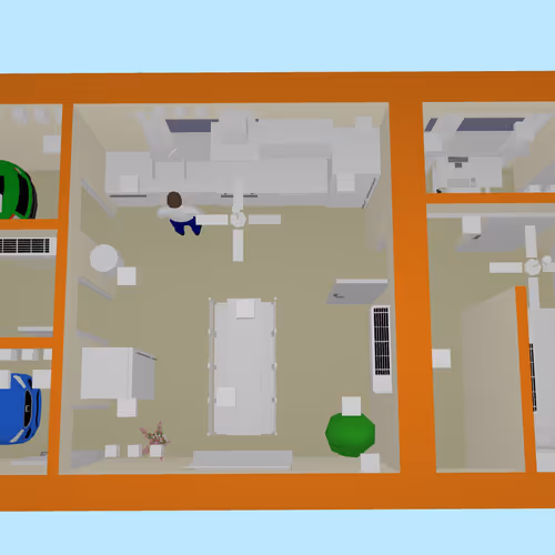 Virtual Space for MetaVerse