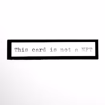 NFTs From a Lost Century