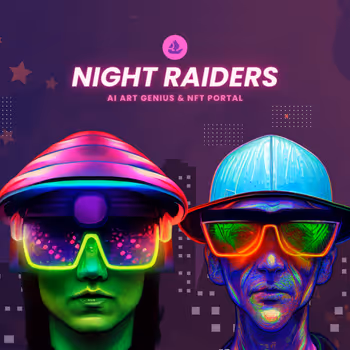 Night Raiders by Ai Art Genius & NFT Portal