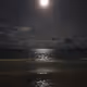 Night sky at a beach