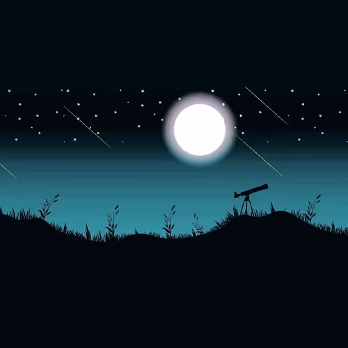 Night Sky Landscape