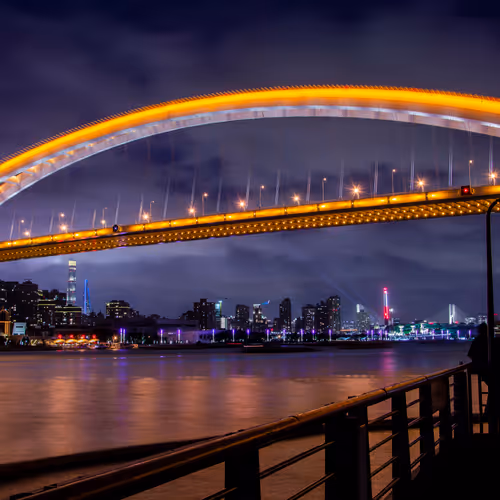Night view of the lower stratosphere