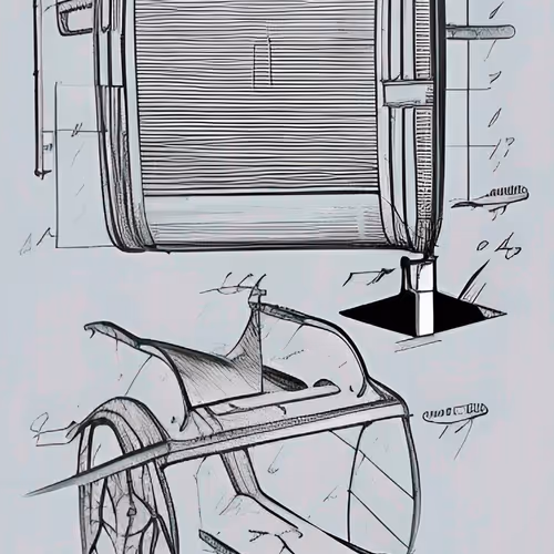 Neural network invention drawing