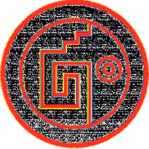 No Signal Coloured Static