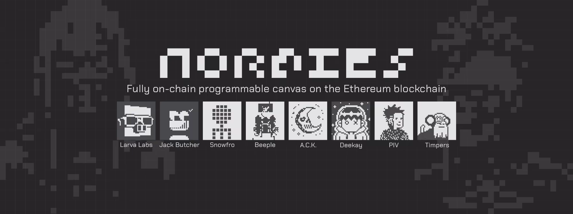 NORMIES banner artwork