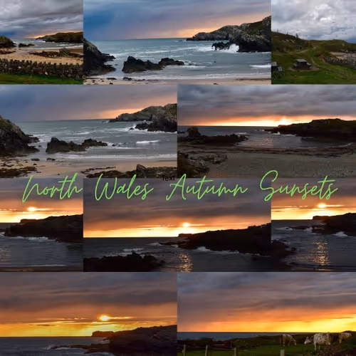 North Wales Autumn Sunsets - old