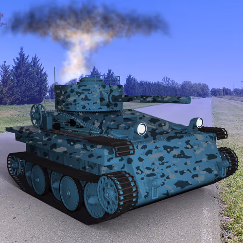 Not fungible tank "Prepare for the big battle"