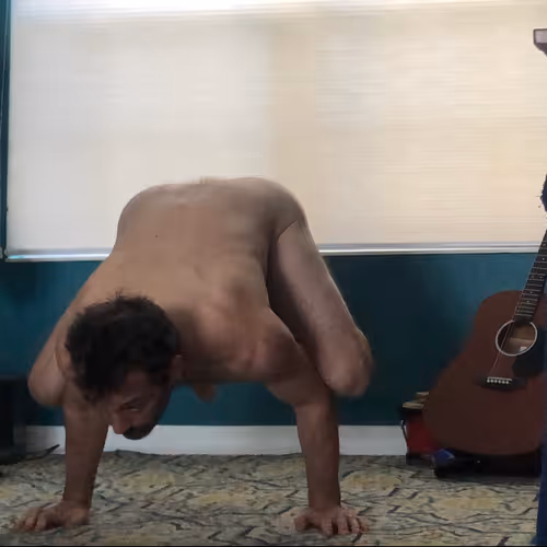 Nude Yoga Dude - old