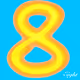 number & LOGO world