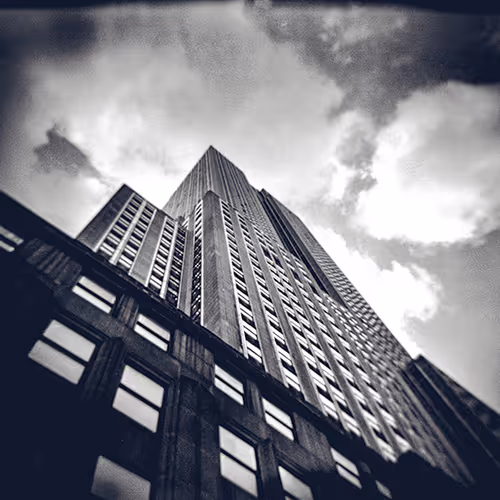 New York City Through the lens of a Holga - old