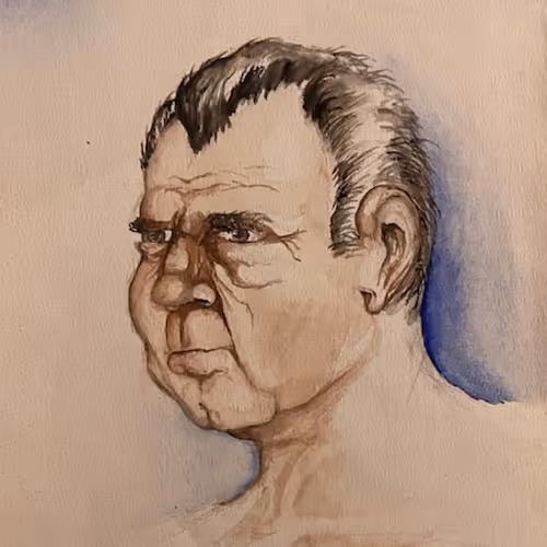 Bruce Elger drawings from the 60s