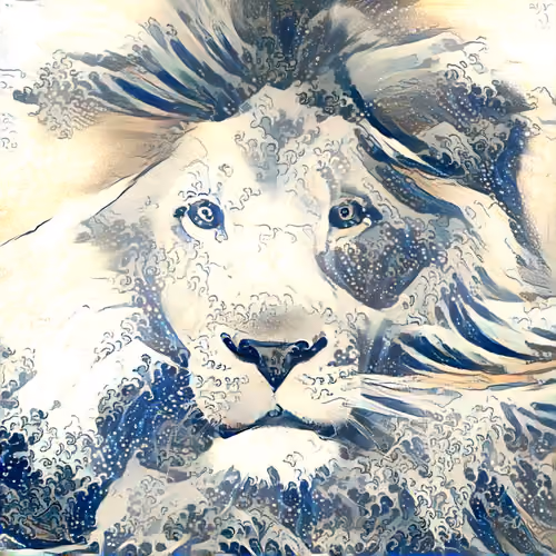 Ocean Lion - AI Generated