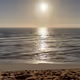 Ocean off a Henties beach