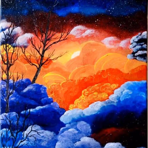 Oil & Acrylic Paintings - old