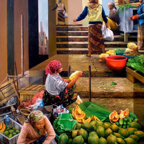 Oil In Canvas Digital NFT