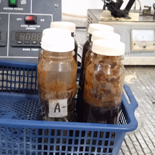 oil press ocean and landfill