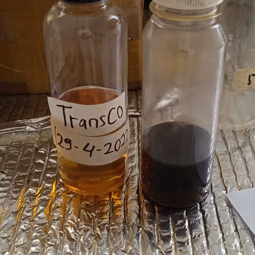 oil sampel by transco unit