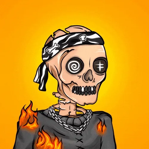 Okay Skeletons yacht club - old