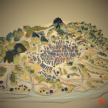 Old Korean paintings are reproduced in virtual reality - old