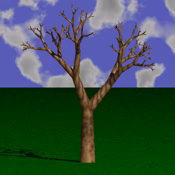 Old rendering from POV raytracer