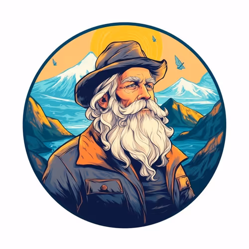 OLD SAILOR IN THE MOUNTAIN