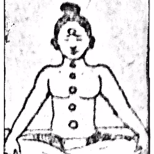 old yoga art