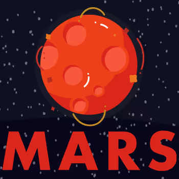 On the Mars From The Earth