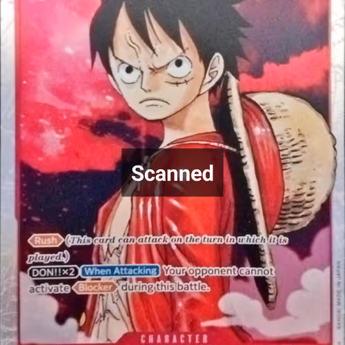 One Piece Card Game ST01 Scans