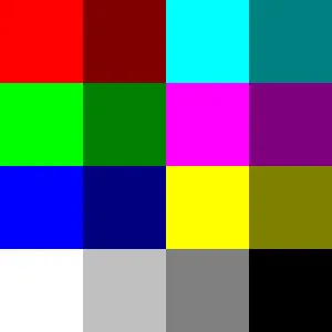 One Pixel By Color (HTML 4.01)