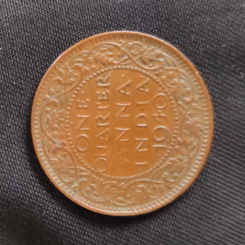 ONE QUARTER ANNA INDIA 1940