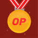 OP MEDALS GOLD