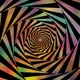 OP ART SPIRALS